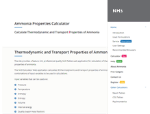 Tablet Screenshot of ammonia-properties.com